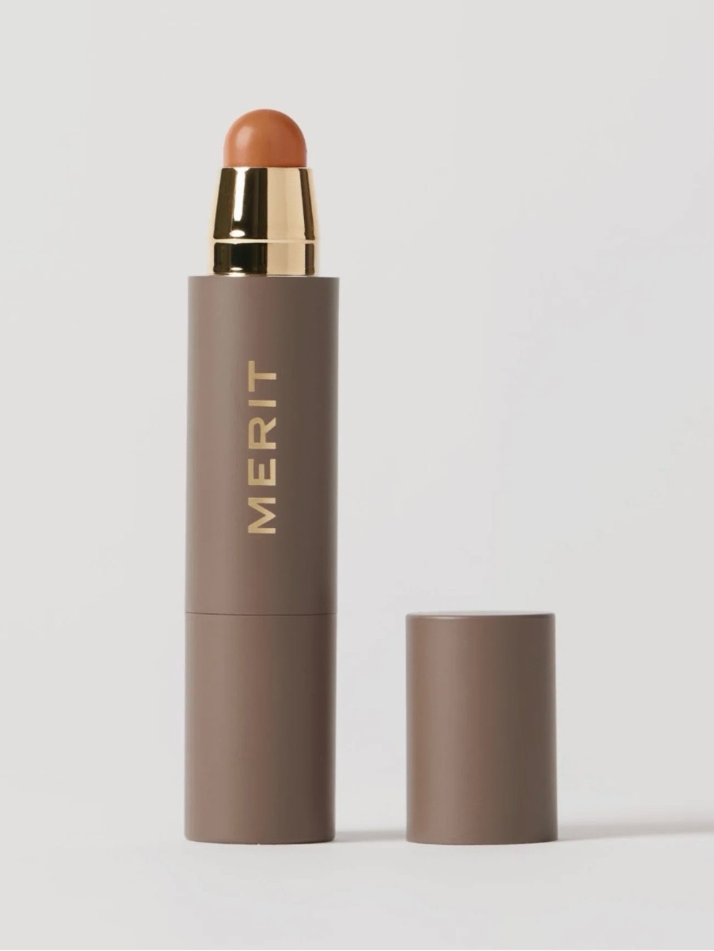 Merit Beauty Minimalist Perfecting Complexion Stick — Amber (Deep Warm)